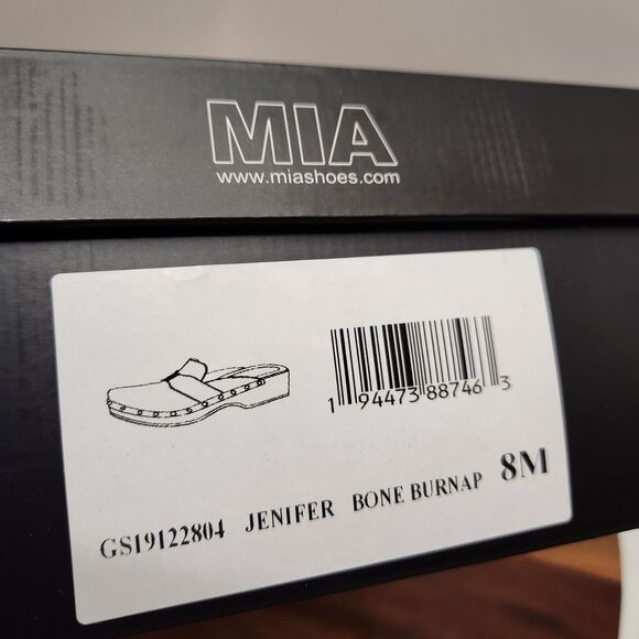 MIA Jenifer Studded Clog – Women's Size 8 Slip-On - Picture 5 of 9